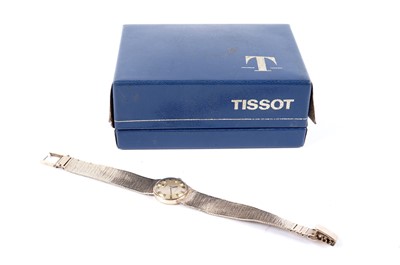 Lot 189 - A Tissot Stylist gold manual wind cocktail watch