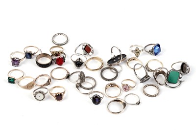 Lot 700 - A large selection of rings