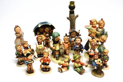Lot 143 - A collection of Goebel Hummel figures