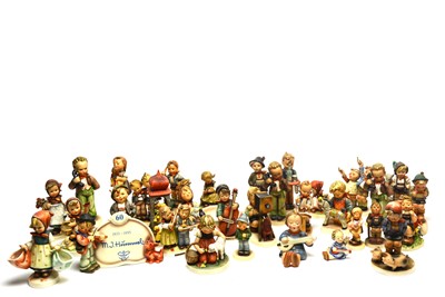 Lot 187 - A collection of Goebbel and Hummel figures