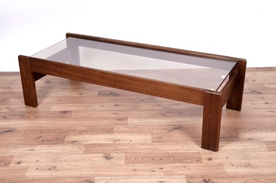 Lot 2 - A mid-20th Century teak coffee table