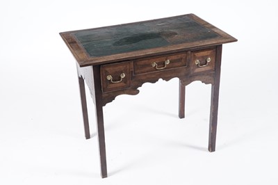 Lot 768 - A George III mahogany lowboy