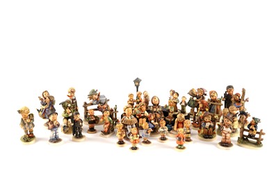 Lot 322 - A collection of Goebel Hummel figures