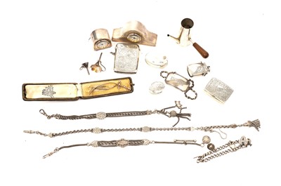 Lot 767 - A selection of collectible silver and objects of vertu