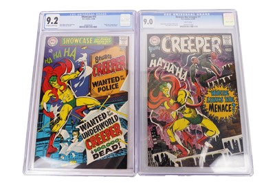 Lot 57 - Showcase No. 73 and The Creeper No. 1, slabbed