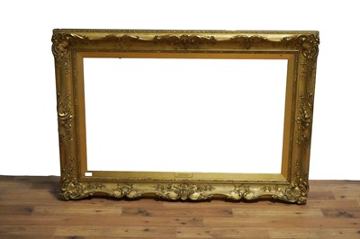 Lot 146 - ﻿A 20th Century gilt picture frame ﻿of large proportions