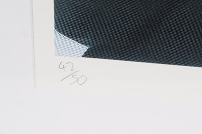 Lot 1005 - Joe Webb - Kissing Magritte | limited edition silkscreen