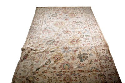 Lot 167 - A large Oriental carpet