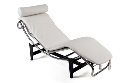 Lot 815 - An LC4 style chaise lounge after Le Corbusier