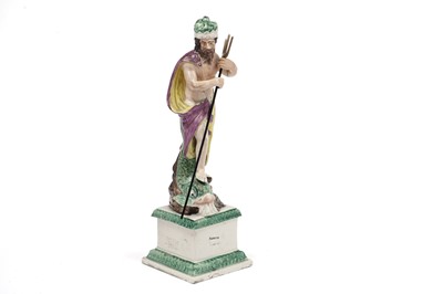 Lot 464 - An early 19th Century figure of Neptune