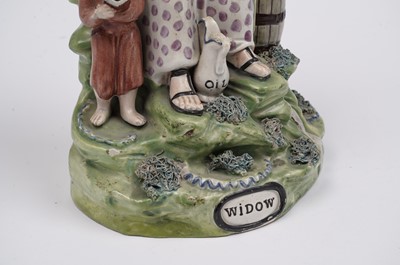 Lot 472 - A pair of Walton figures 'Elijah' and 'Widow'