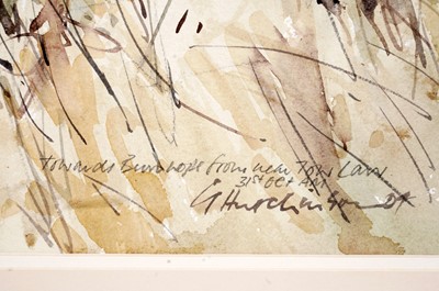 Lot 171 - George Hutchinson - Towards Burnhope | watercolour