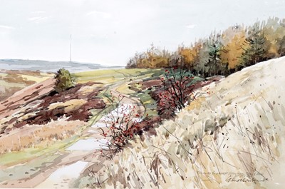 Lot 171 - George Hutchinson - Towards Burnhope | watercolour