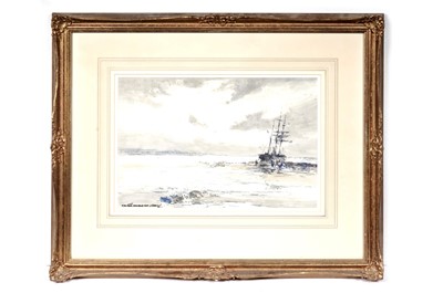 Lot 40 - Victor Noble Rainbird - The California Driven Ashore on Northumberland Coast | watercolour