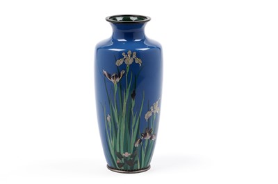 Lot 431 - A Japanese cloisonne vase