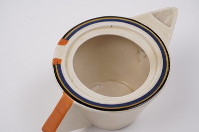 Lot 564 - A Clarice Cliff ‘Ravel’ pattern tea service