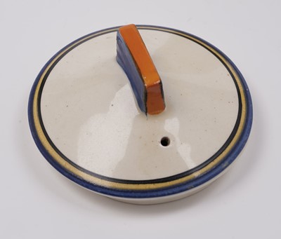 Lot 564 - A Clarice Cliff ‘Ravel’ pattern tea service