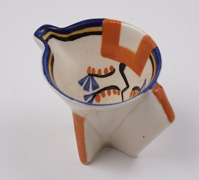 Lot 564 - A Clarice Cliff ‘Ravel’ pattern tea service