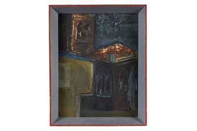 Lot 967 - Attributed to John Piper - Nocturne with Church | oil