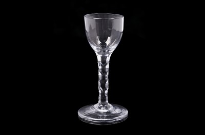 Lot 438 - An 18th Century wine glass