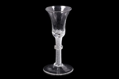 Lot 652 - A bell-shaped wine glass