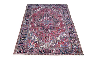 Lot 301 - A Persian hand-made Heriz carpet