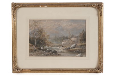 Lot 6 - Edward Tucker, snr. - By the riverside | watercolour