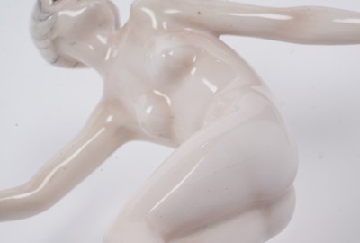 Lot 449 - Goldscheider: figure of a nude dancer | earthenware