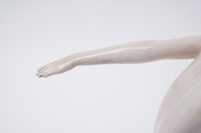 Lot 449 - Goldscheider: figure of a nude dancer | earthenware