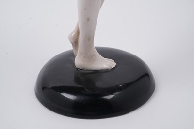 Lot 449 - Goldscheider: figure of a nude dancer | earthenware