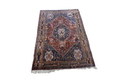 Lot 1194 - A Persian hand-made Qashqai carpet