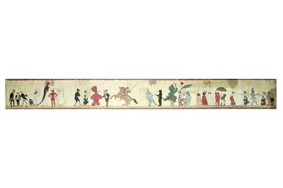 Lot 1095 - Late 19th / early 20th Century - A Theatrical Frieze | oil