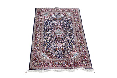 Lot 1195 - A fine Persian hand-made Kashan rug