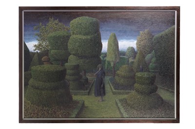 Lot 1021 - Tony Peart - The Paths that Guide, The Paths That Lead (Levens Hall) | oil and wax