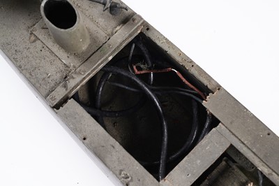 Lot 646 - An early 20th Century scratch-built model of a battleship