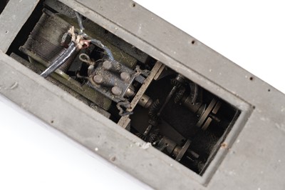 Lot 646 - An early 20th Century scratch-built model of a battleship