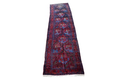 Lot 1204 - A Persian hand-made Bidjar runner