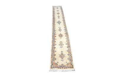 Lot 322 - A Persian hand-made Kirman runner