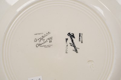 Lot 607 - A Clarice Cliff Bizarre ‘Stroud’ pattern plate
