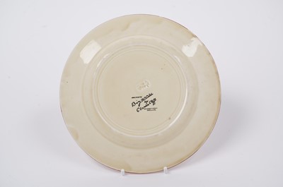 Lot 863 - A Clarice Cliff Bizarre ‘Picasso Flowers’ side plate