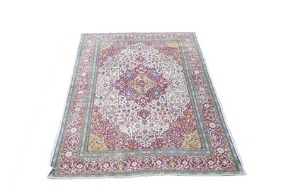 Lot 332 - A Persian hand-made Kashan rug