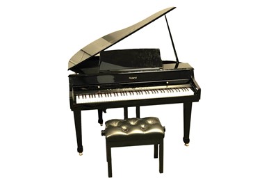 Lot 611 - A Rowland PHP109 electric baby grand piano