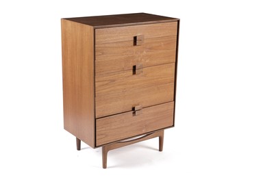 Lot 772 - Ib Kofod Larsen for G-Plan: a Danish design teak chest of six drawers