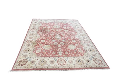 Lot 334 - A hand-made Ziegler carpet