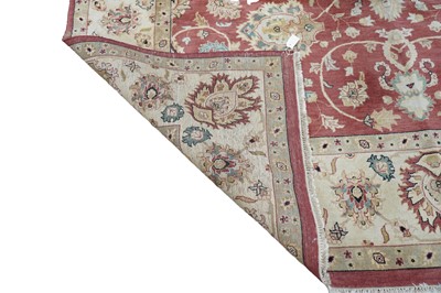 Lot 334 - A hand-made Ziegler carpet