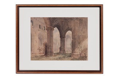 Lot 69 - John Storey - Melrose Abbey | watercolour