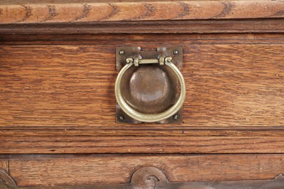 Lot 776 - An Arts & Crafts oak sideboard by Shapland & Petter