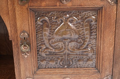 Lot 776 - An Arts & Crafts oak sideboard by Shapland & Petter