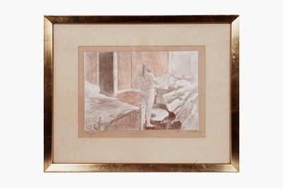 Lot 1033 - Edgar Degas - Le Bain | lithograph signed by Degas in pencil