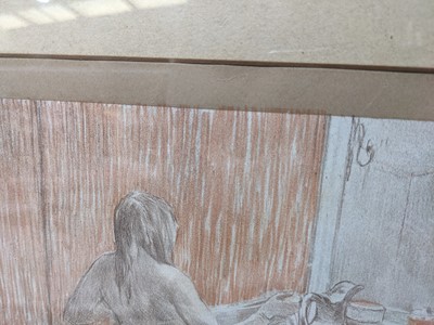 Lot 1033 - Edgar Degas - Le Bain | lithograph signed by Degas in pencil